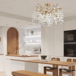 Потолочная люстра хрустальная на штанге Arte Milano Milano-1 23111.760.10.G9.B IB (220V)