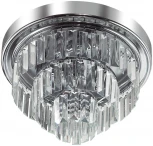 Потолочная люстра Lumion Zaha 8266/4C хром/хрусталь металл/прозрачный Е14 4*40W 220V (круглые)