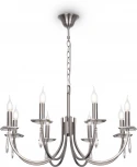Подвесная люстра Freya Forte FR1006PL-08N (220V, на цепи, свеча)