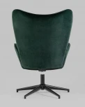 Кресло Stool Group Филадельфия велюр изумрудный ножка черная УТ000010439