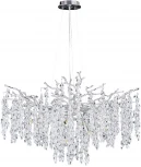 Подвесная люстра Divinare Salice 3135/26 SP-10 (220V, на тросе, лепестки, ветки)