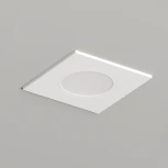 Встраиваемый влагозащищенный светильник PORT DK3102-WH (220V)