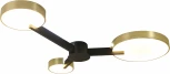 Люстра потолочная светодиодная Expert 10209/3 LED*68W Gold/Black