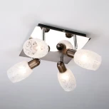 Спот Eurosvet 60301 60301/4 хром/венге