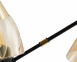Потолочная люстра на штанге Arte Milano Neapolis-76708 276708/12 BK/GD (220V)