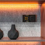 Акустическая розетка (черный матовый) Werkel W1185008 (a051614)