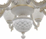 Подвесная люстра Arte Milano AM343837 343837/6 WT+G (220V, на цепи)