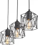 Подвесной светильник Vitaluce V4382-1/3S, 3хE27 макс. 40Вт (220V, на проводе)