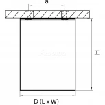Накладной точечный светильник Lightstar Rettango 052076 (220V)