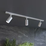 Трековый светильник однофазный белый 9W 4200K Elektrostandard Riffe 85512/01 (LED, 220V, круглые)