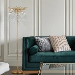 Торшер хрустальный Arte Milano Milano-1 23141.480-1650.5.E14.B GD (220V)