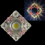 Встраиваемый точечный светильник Reluce 42249-9.0-001PL MR16+LED3W CL/PK (220V)