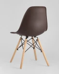 Стул Stool Group Eames DSW коричневый x4 УТ000005350