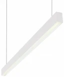 Подвесной линейный светильник светодиодный IP44 Denkirs DK9000 DK9124-WH (220V, на тросе)