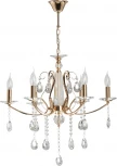 Подвесная люстра De City Свеча 683014606 (220V, хрусталь, подвески, на цепи, подсвечник, свеча)