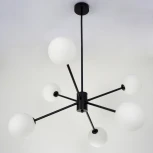 Потолочная люстра на штанге Zortes Ragy ZRS.1883.6 (220V, шарики, IP21)