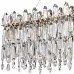 Подвесная большая люстра Legacy 2158/05/12PL (220V, хрусталь, на тросе)