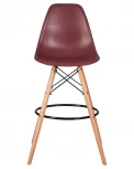Стул барный DSW BAR (ножки светлый бук, цвет сливовый (R-13))