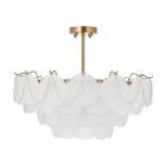 Потолочная люстра на штанге Arte Milano Rim 316008/D600 BS (220V, ракушка)