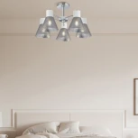 Потолочная люстра на штанге Arte Milano Napoli 322408/5 CR+WH (220V)