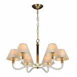 Подвесная люстра iLamp Amber YT2043-6 GD+Coffee