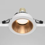 Встраиваемый светильник Share GU10 1x10Вт Maytoni Technical DL051-U-1WMG (220V, круглые)