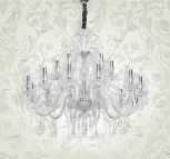 Подвесная люстра Chiaro Барселона 313012418 (220V, на цепи, подсвечник, свеча)