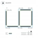 Коннектор тройной LGD-4TR-CON-INT-L2-BK (C) (IP20 Пластик) 026149