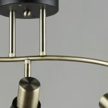 Спот на штанге Reluce 06243-0.8-03 AB+BK (220V)