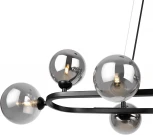 Подвесной светильник Freya Globos FR5222PL-08B (220V, на тросе, шарики, молекулы)