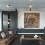 Светильник трековый однофазный трехжильный Novotech Selene 359154 PORT черный IP20 LED 15W 220V 4000К 1440Лм (круглые)