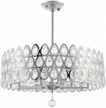 Потолочная люстра хрустальная на штанге Arte Milano Sorrento-1019 371019/8/300/580 CR (220V)