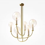 Потолочная люстра на штанге Maytoni Status MOD333PL-06BS (220V, шарики)