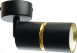 Спот настенно-потолочный Feron ML1861 ZEN 48641 GU10, чёрный, золото (220V, круглые)
