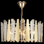 Подвесная люстра Reluce 01918-0.3-04 (220V, хрусталь, на цепи)