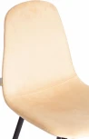 Обеденный стул Tetchair BREEZE (Велюр,Металл /Желтый)