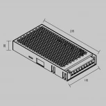 Источник напряжения PSL002 12В 250Вт Maytoni 811011