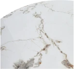 Стол M-City BUENO 120 GLOSS GOLDEN JADE SOLID CERAMIC / BLACK