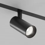 Трековый светильник однофазный 220V 20W Denkirs Simple Spot DK8220-BK (LED, круглые)