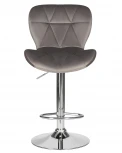 Стул барный BARNY (серый велюр (MJ9-75))