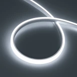 Светодиодная лента герметичная WAVE-TOP-PU-A144-10x10mm 24V White5700 (5 W/m, IP68, 5m, wire x2) (Arlight, Вывод боковой) 052432