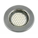 Встраиваемый точечный светильник Fametto Arno DLS-A104 GU5.3 CHROME (220V, круглые)