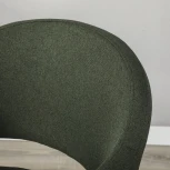 Стул R-Home Oscar тёмно-зеленый/черный