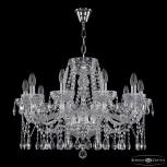 Подвесная люстра Bohemia 5413 5413/10/240 Ni Clear/M-1F