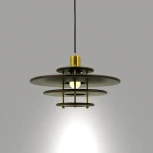 Подвесной светильник Lightera Simarron LE106L-35N (220V, на проводе, круглые, летающая тарелка)