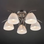 Потолочная люстра Eurosvet Megan 30121/5 сатин-никель (220V)