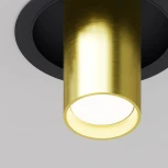 Встраиваемый светильник Maytoni Focus S C048CL-01-GU10-BBS (220V, круглые)