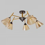 Потолочная люстра на штанге Imex MD.4250-5-S-COP+BK