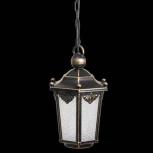 Уличный светильник подвесной Кузнечное дело Ретро 42-001-ЧЗ (220V, ковка, на цепи, под старину, IP54)