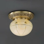 Потолочный светильник круглый Reccagni Angelo 7743 PL 7743/1 (220V)